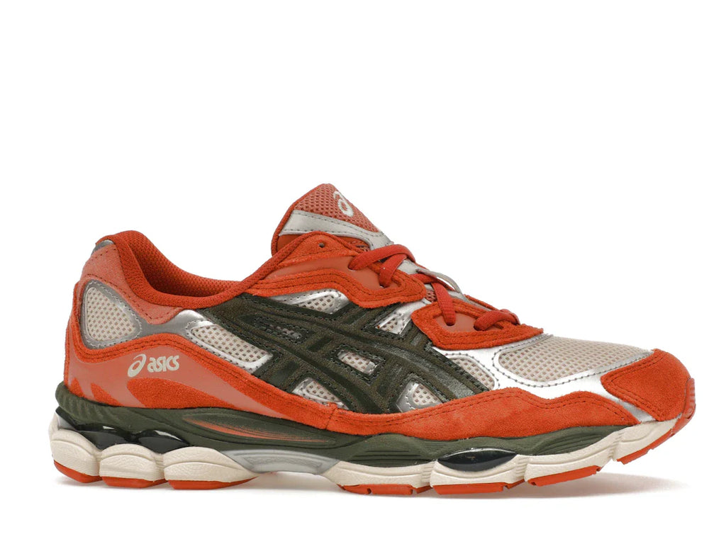 ASICS Gel-NYC Haferflockenwaldgrün Orange