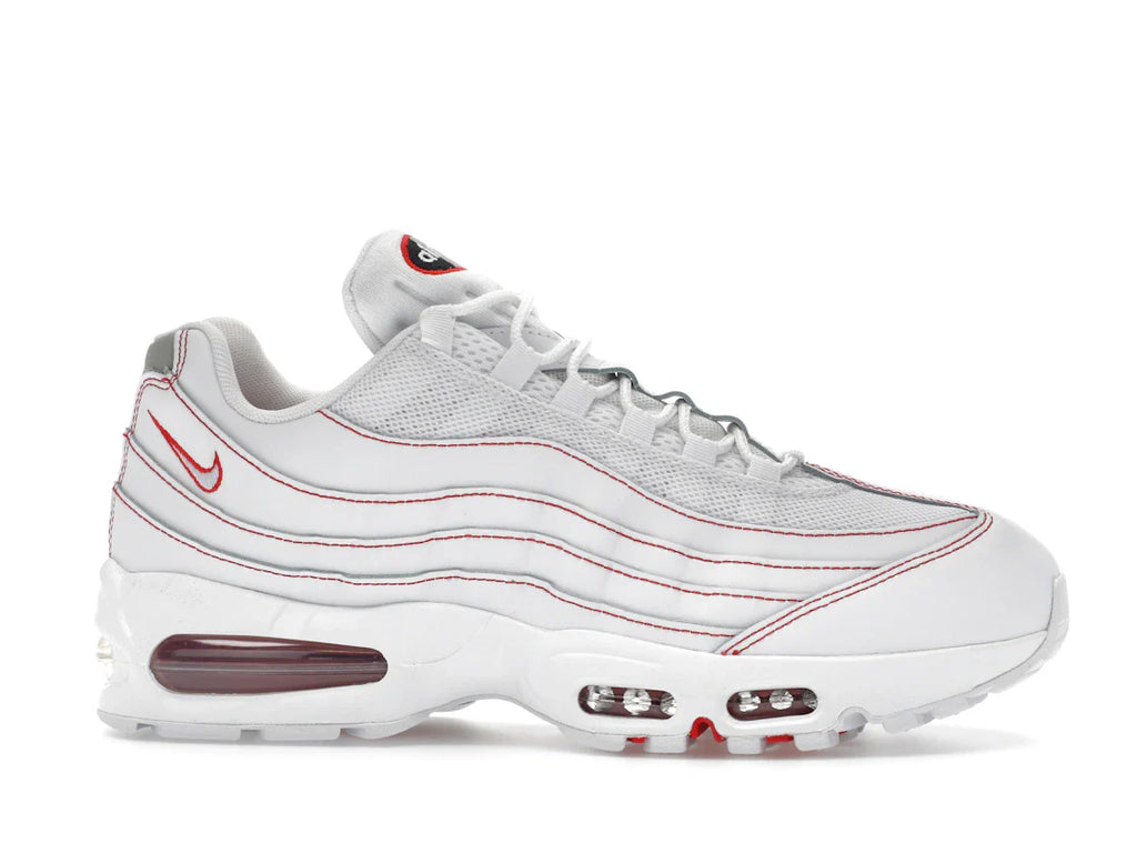 Nike Air Max 95 OG Big Bubble Weiß Universitätsrot