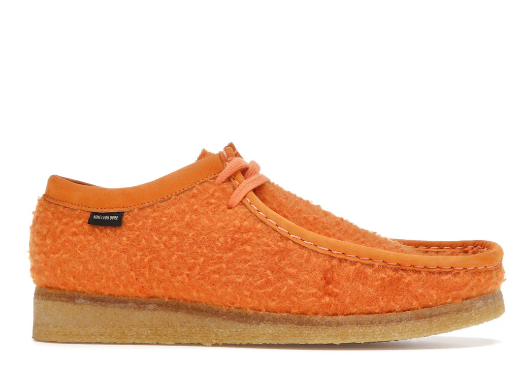 Clarks Originals Wallabee Aime Leon Dore Orange Casentino Wool