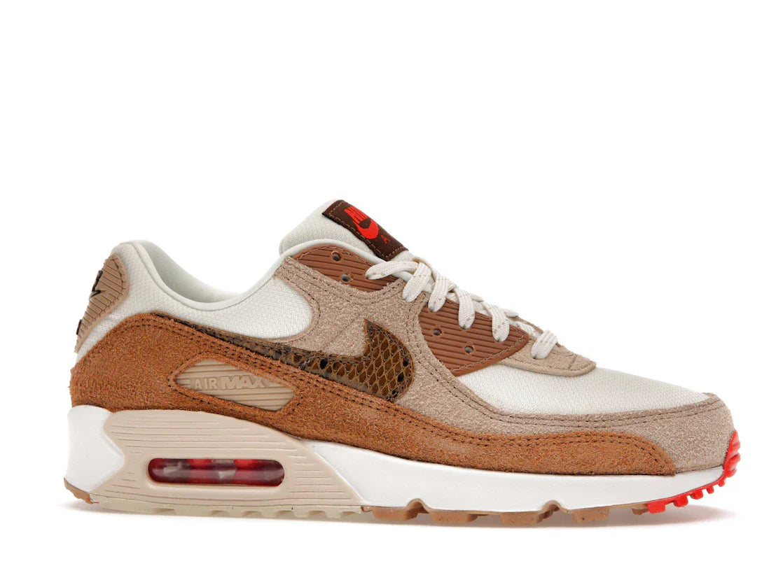 Nike Air Max 90 SE Pale Ivory Snakeskin Swoosh (Damen)