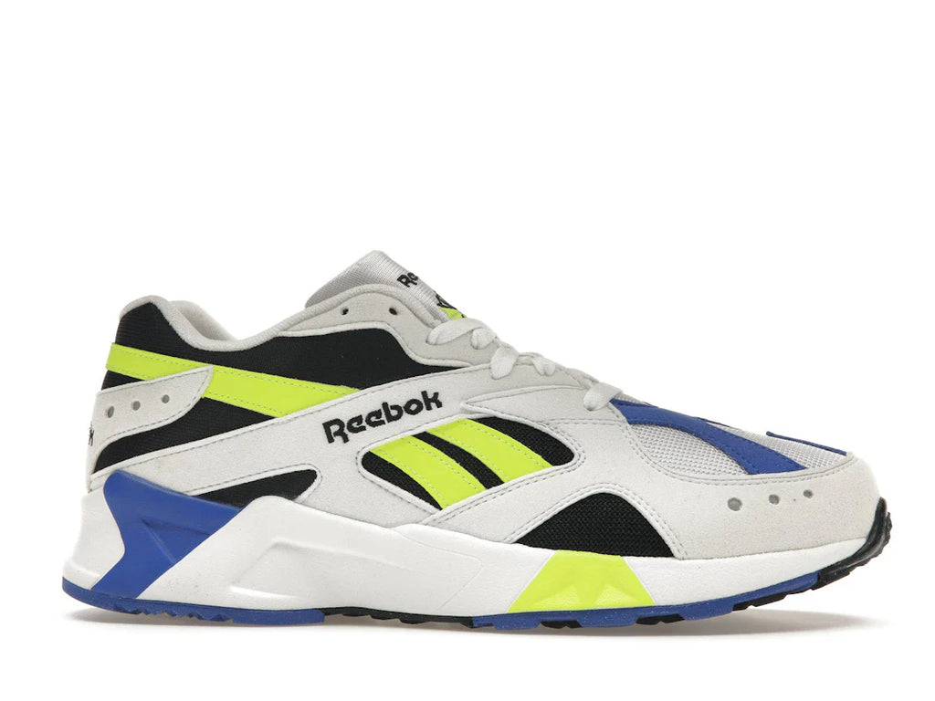 Reebok Aztrek Weiß Schwarz Kobaltgelb