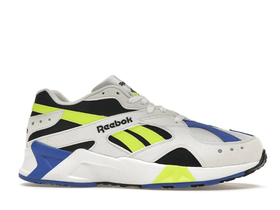 Reebok Aztrek Weiß Schwarz Kobaltgelb