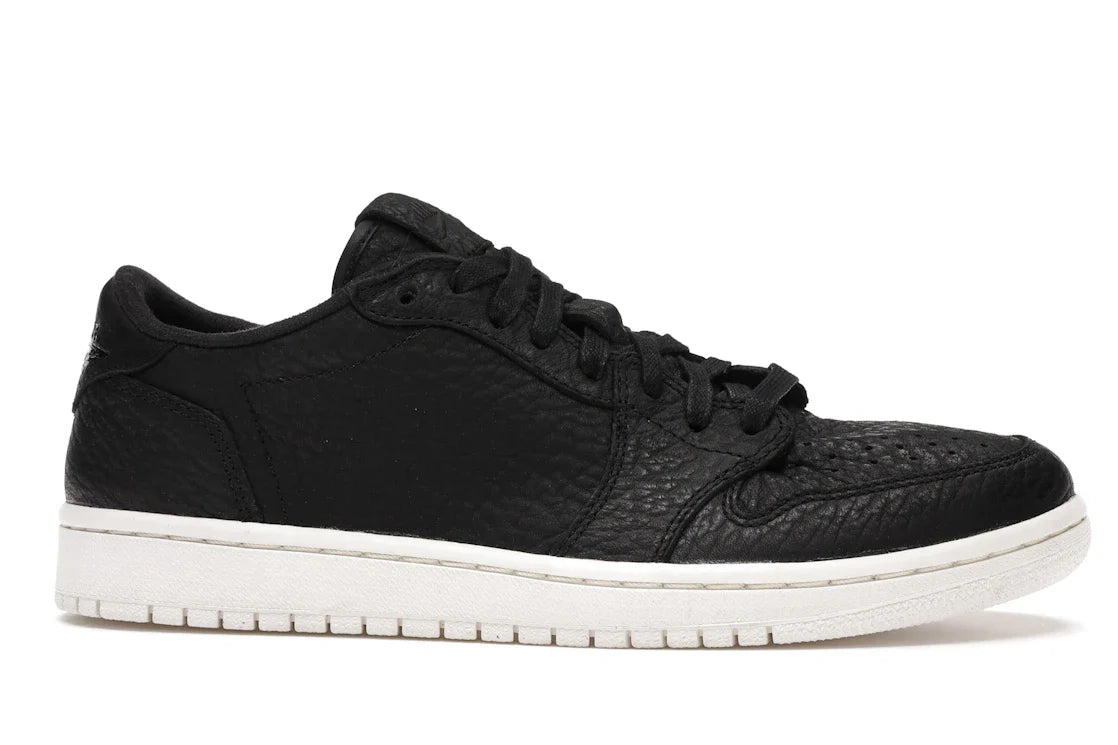 Jordan 1 Retro Low Swooshless Schwarz (2016)