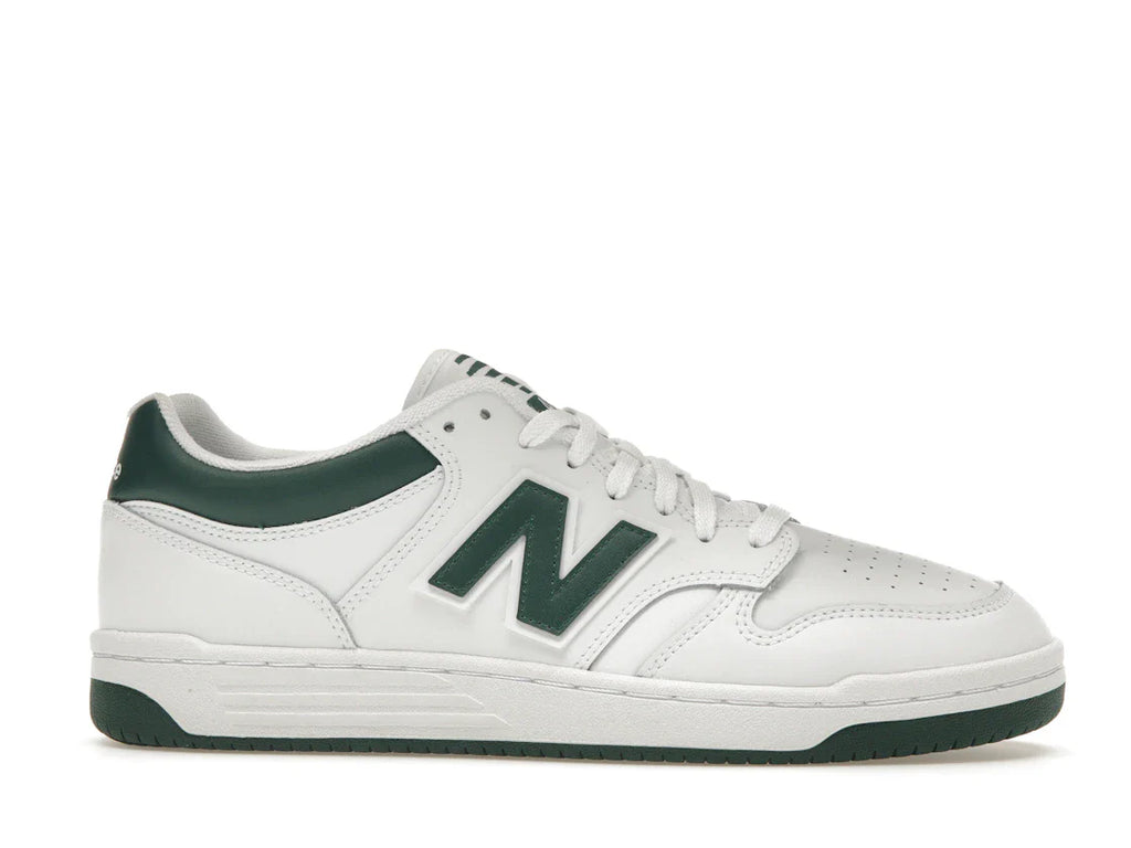 New Balance 480 Weiß Nachtsichtgrün