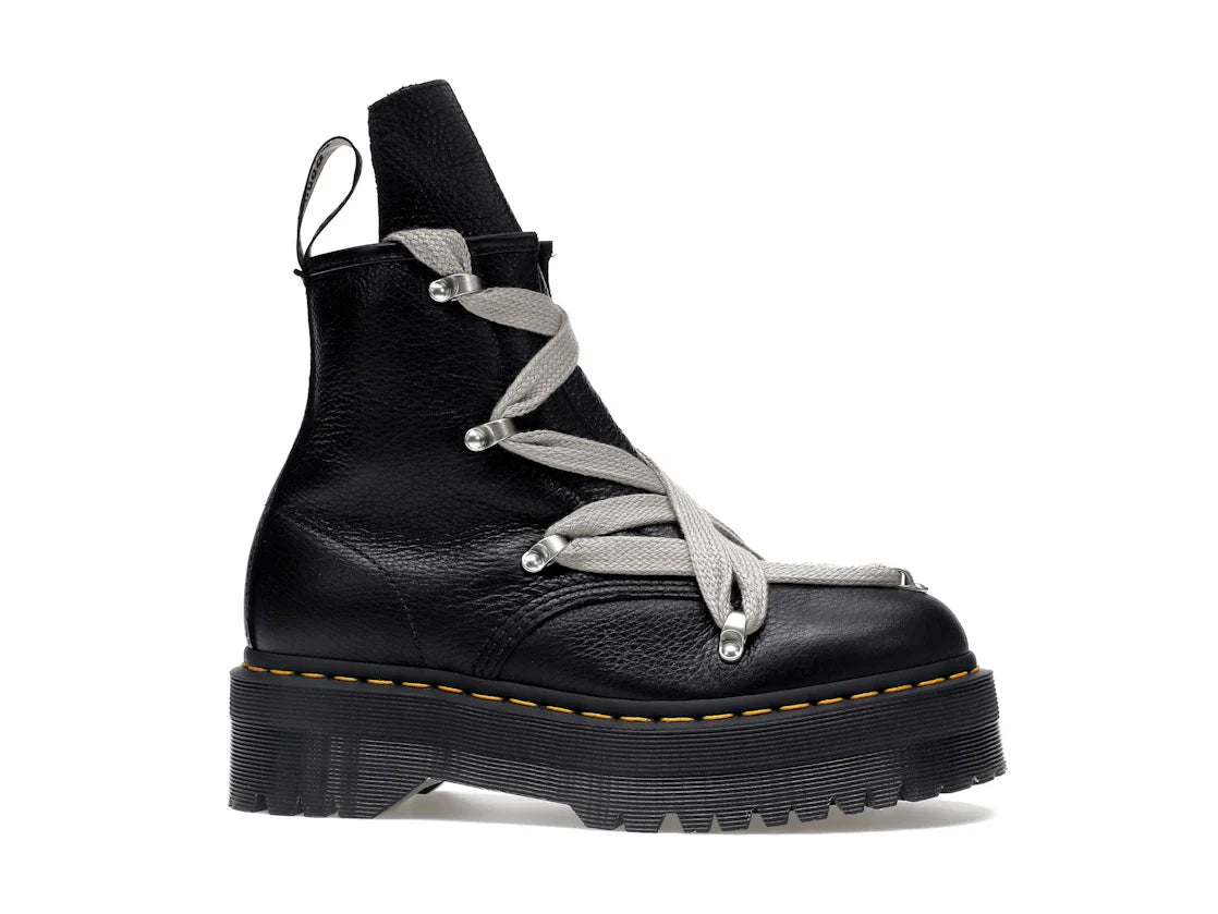 Dr. Martens 1460 Quad Ledersohle Pentagramm Jumbo Schnürstiefel Rick Owens Schwarz