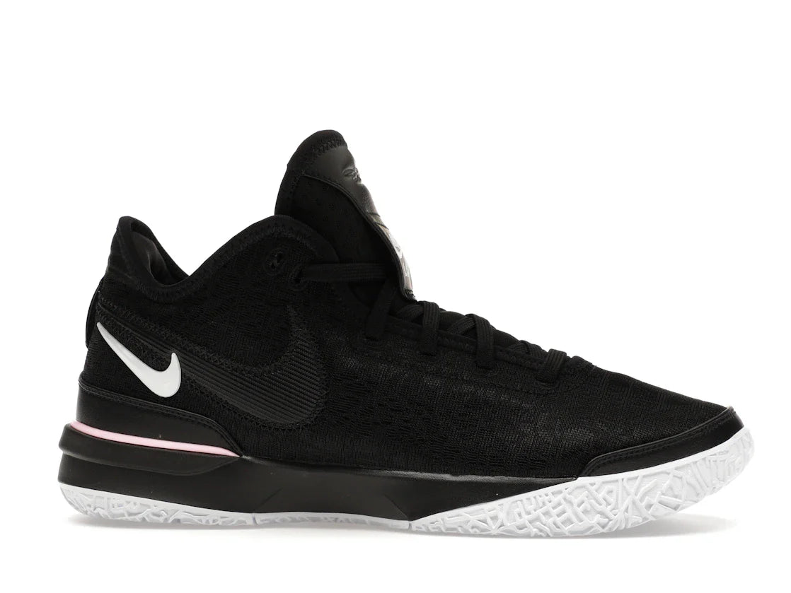 Nike Zoom LeBron NXXT Gen Schwarz Weiß Mittelhellrosa