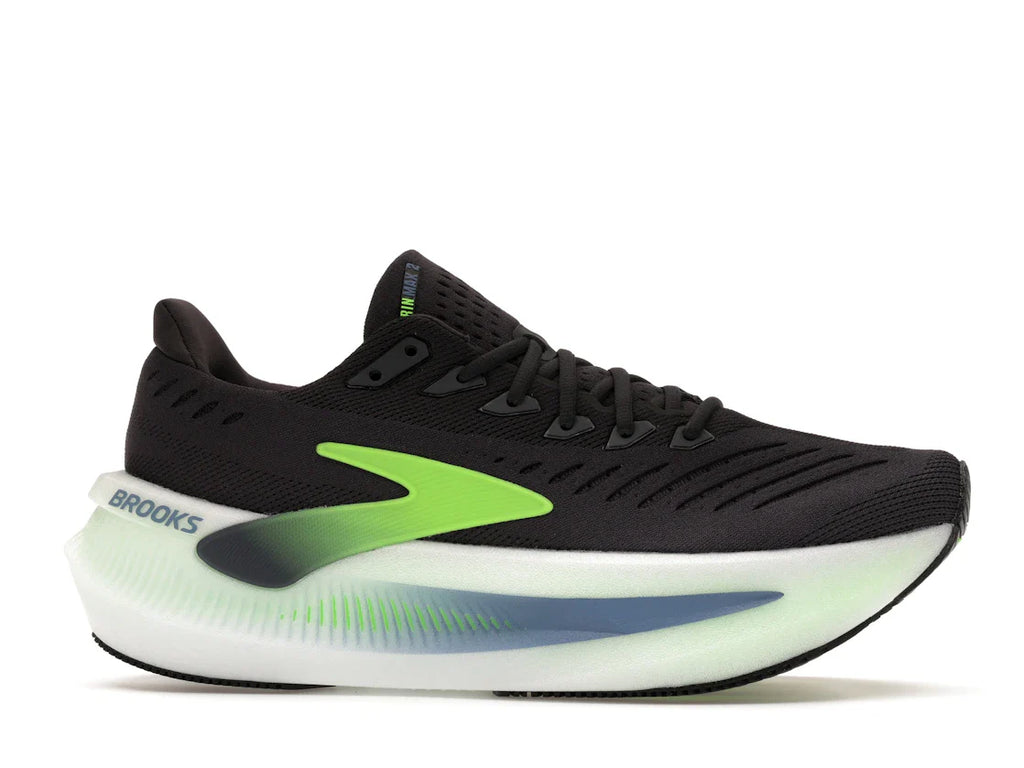 Brooks Glycerin Max 2 Phantom White Green Gecko