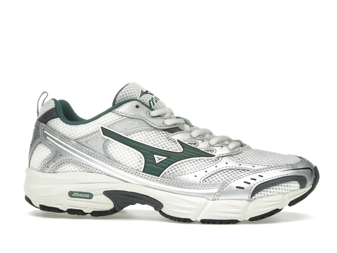 Mizuno MXR Schneeweiß Bistrogrün Silber