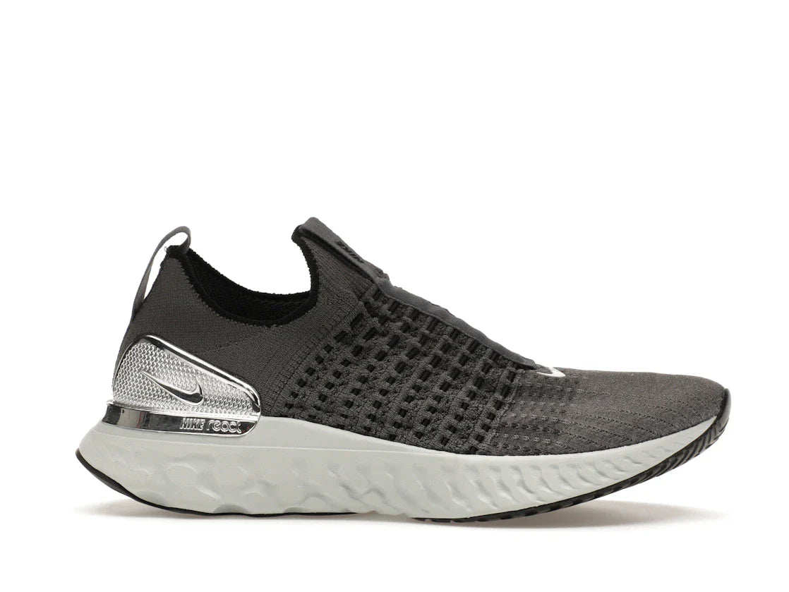 Nike React Phantom Run Flyknit 2 Eisengrau Silber