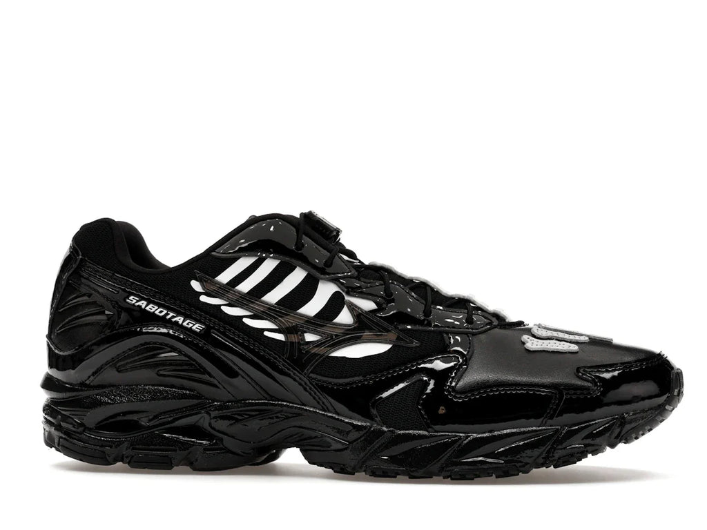 Mizuno Wave Rider 10 x Sabotage (SBTG) Schwarz Schwarz Weiß