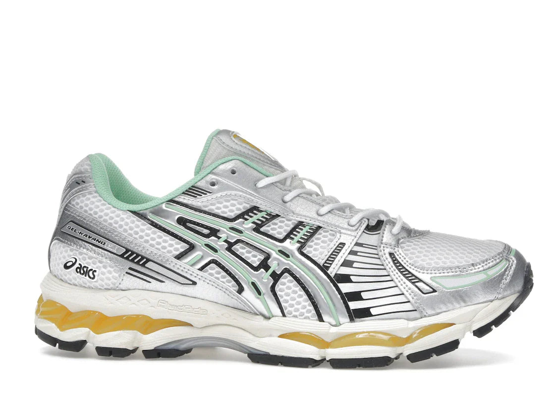 ASICS Gel-Kayano 12.1 Silber Grün Orange