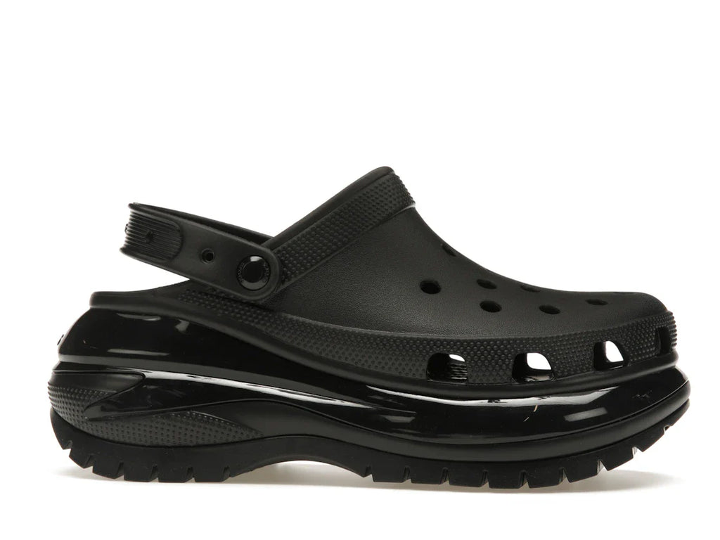 Crocs Classic Mega Crush Clog Schwarz