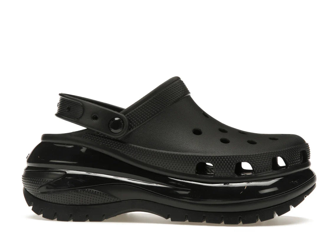 Crocs Classic Mega Crush Clog Schwarz