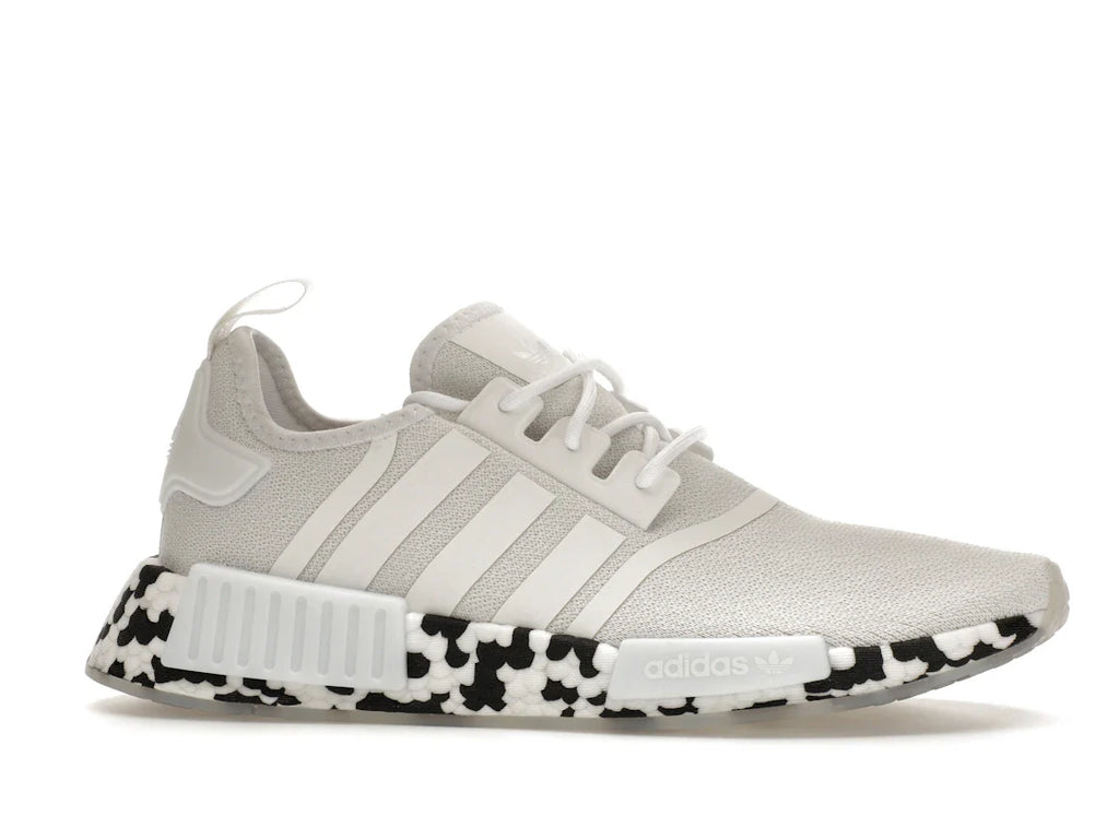 adidas NMD R1 Weiß gesprenkelte Camouflage-Sohle