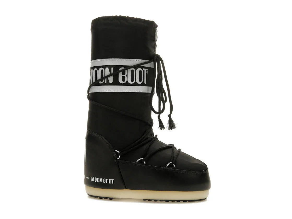 Moon Boot Icon Nylonstiefel Schwarz
