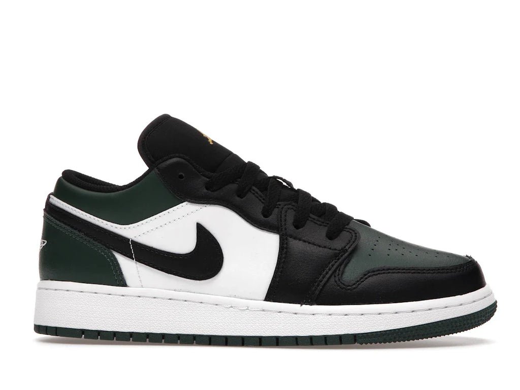 Jordan 1 Low Green Toe (GS)