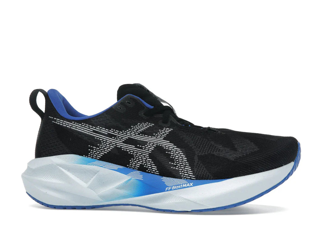 ASICS Novablast 5 Schwarz Weiß Blau