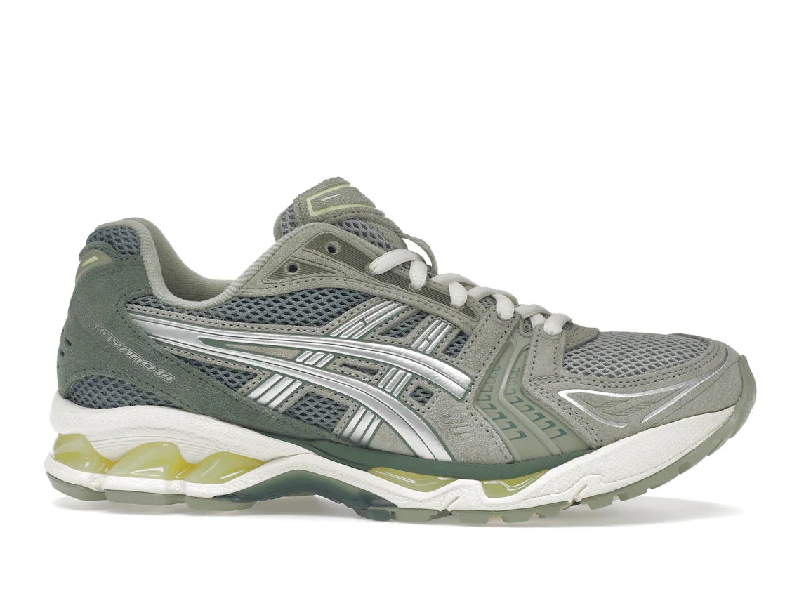 ASICS Gel-Kayano 14 Olivgrau Reinsilber