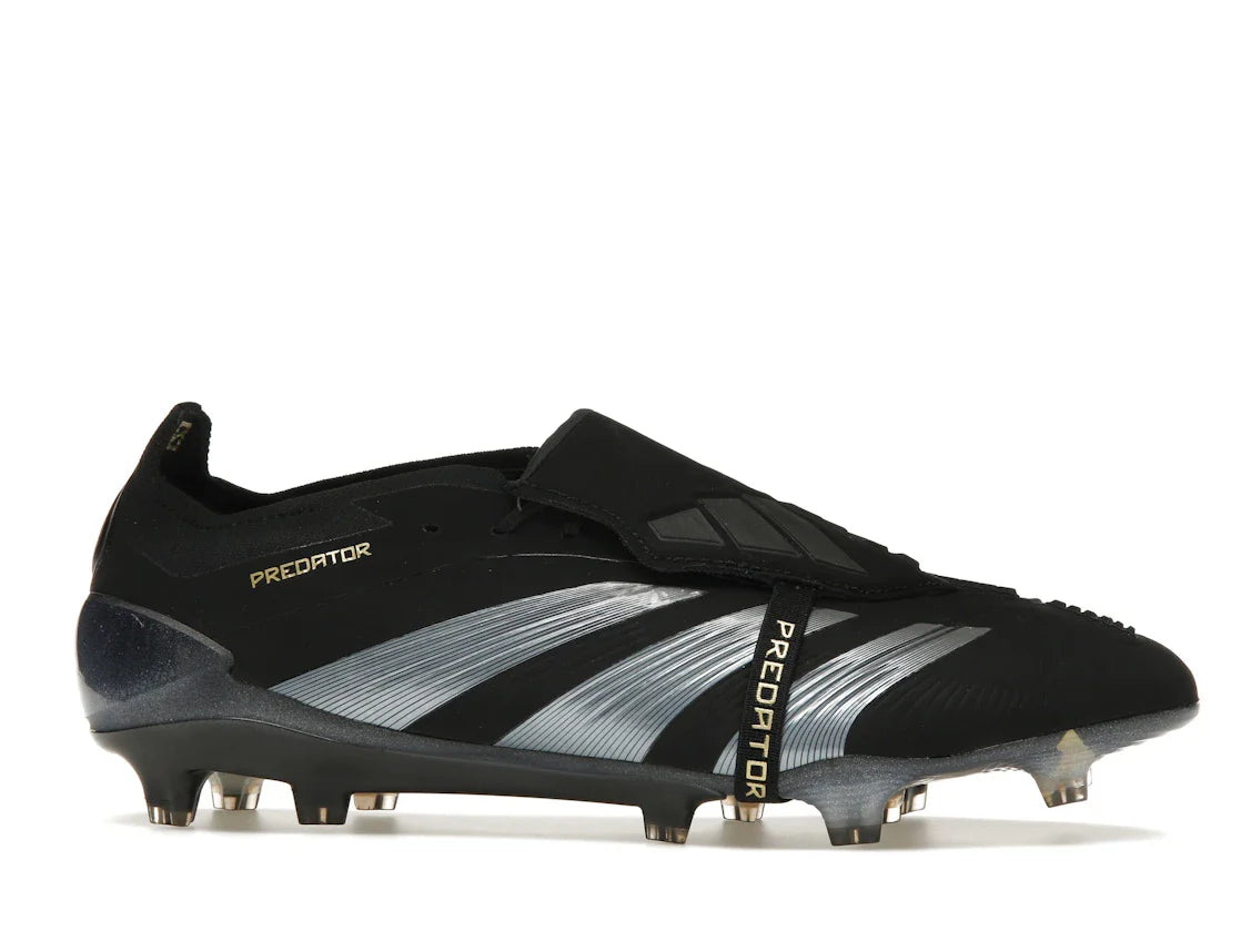 adidas Predator Elite Foldover Tongue FG Core Black Carbon Gold Metallic