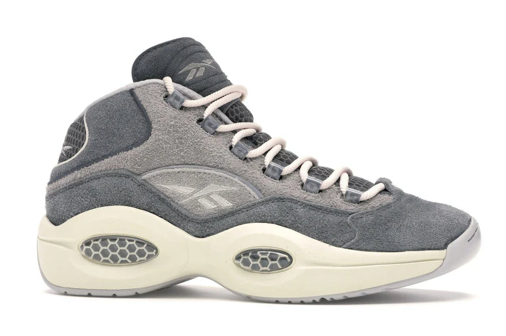 Reebok Question Mid Gray Suede