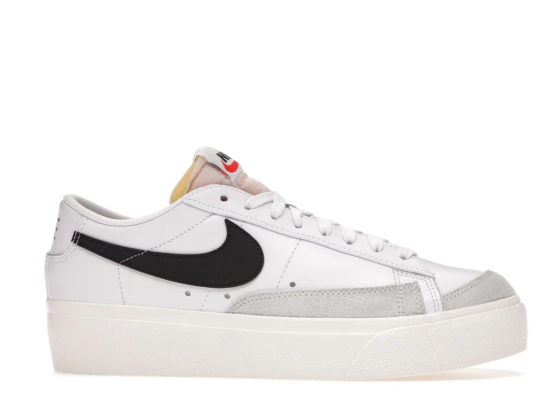 Nike Blazer Low Platform Weiß Schwarz (Damen)