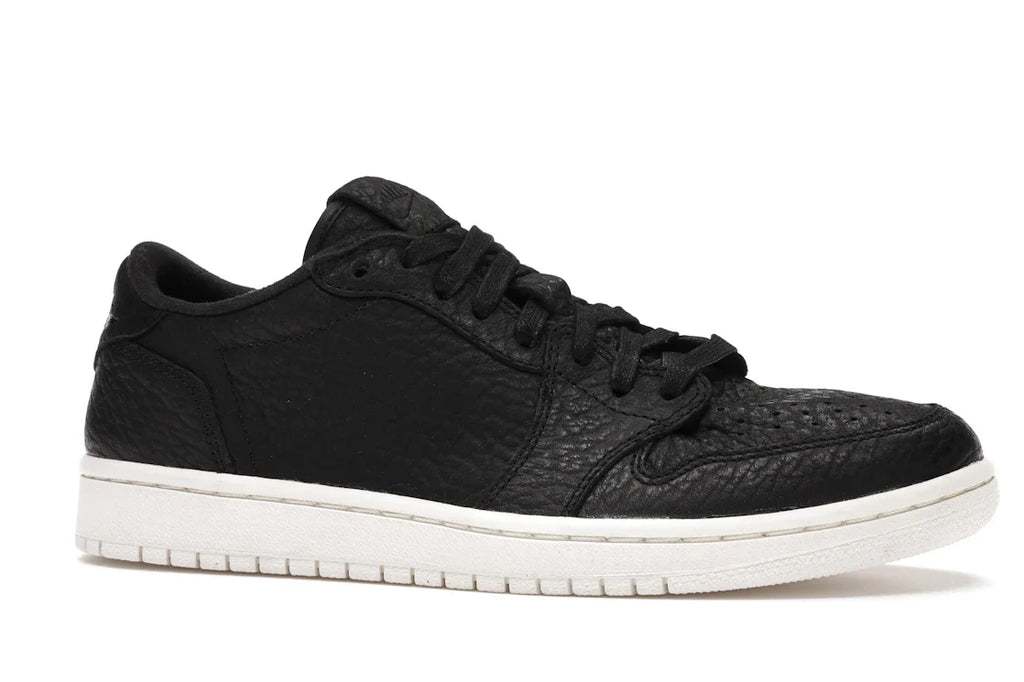 Jordan 1 Retro Low Swooshless Schwarz (2016)