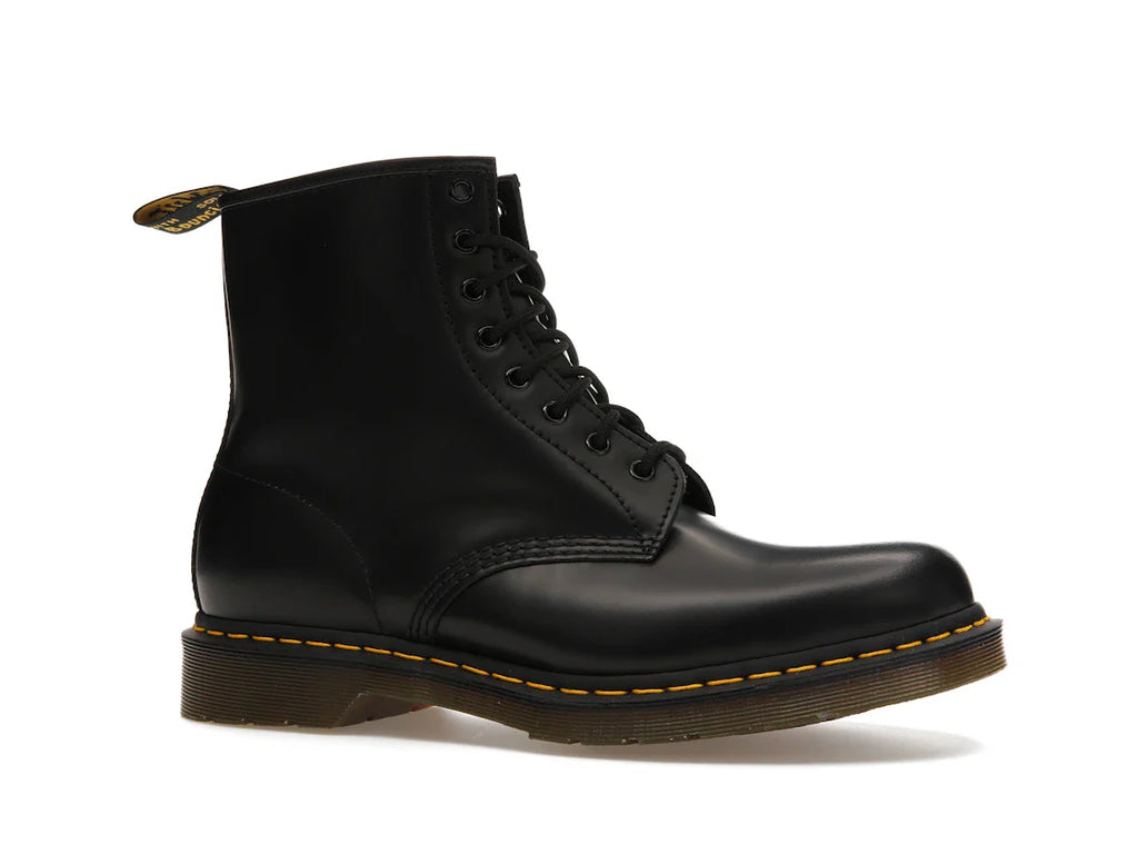 Dr. Martens 1460 Schnürstiefel aus Glattleder, Schwarz
