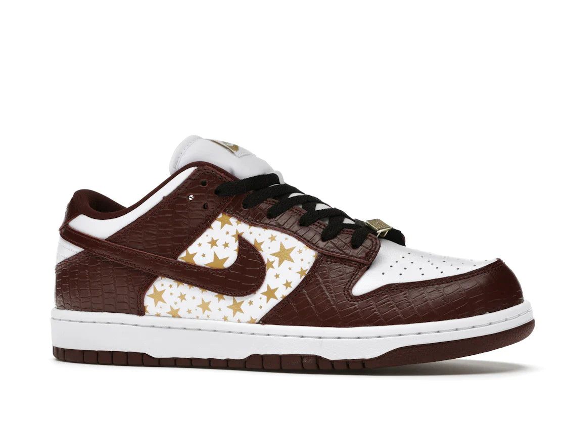 Nike SB Dunk Low Supreme Stars Barkroot Brown (2021)