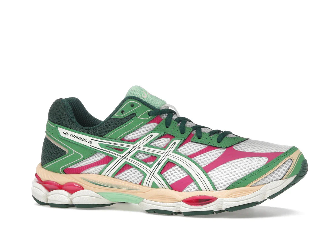ASICS Gel-Cumulus 16 Grün Creme Elfenbein
