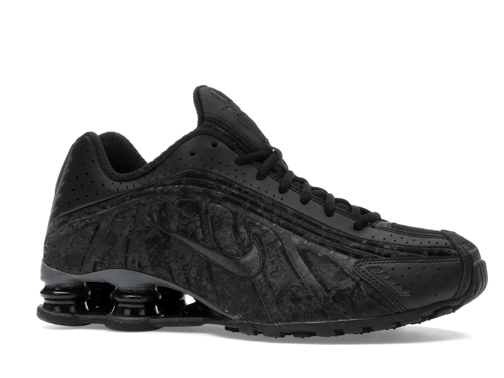 Nike Shox R4 Schwarz mit Blumenmuster (Damen)