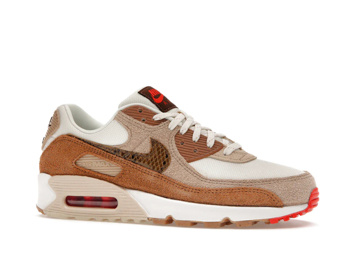 Nike Air Max 90 SE Pale Ivory Snakeskin Swoosh (Damen)