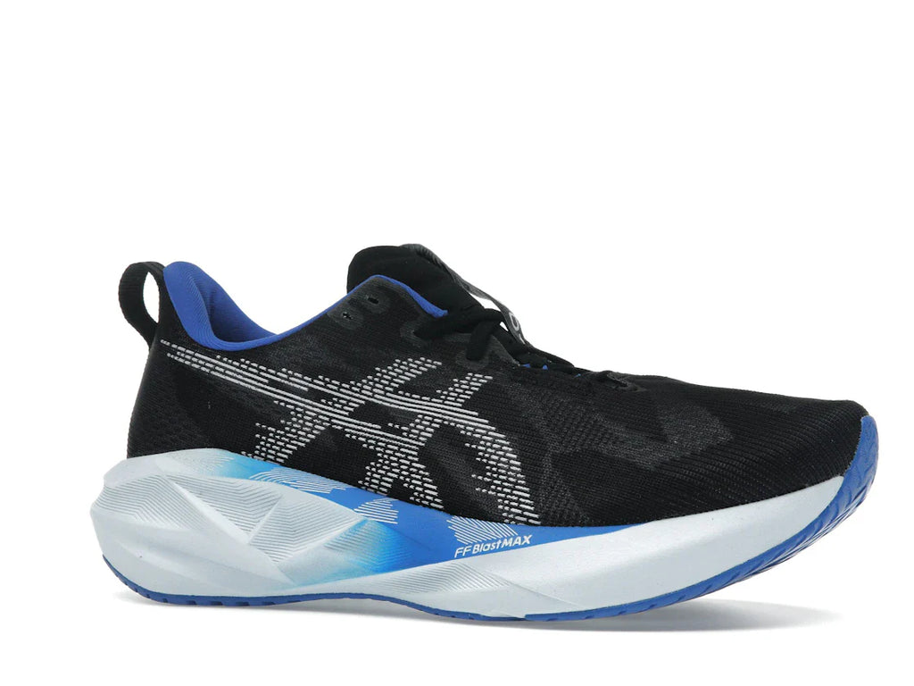 ASICS Novablast 5 Schwarz Weiß Blau