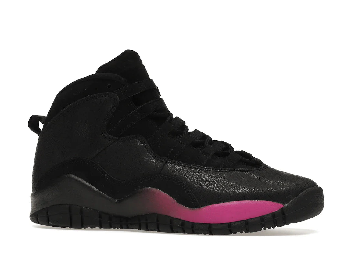 Jordan 10 Retro Schwarz Fuchsia Schwarz (GS)