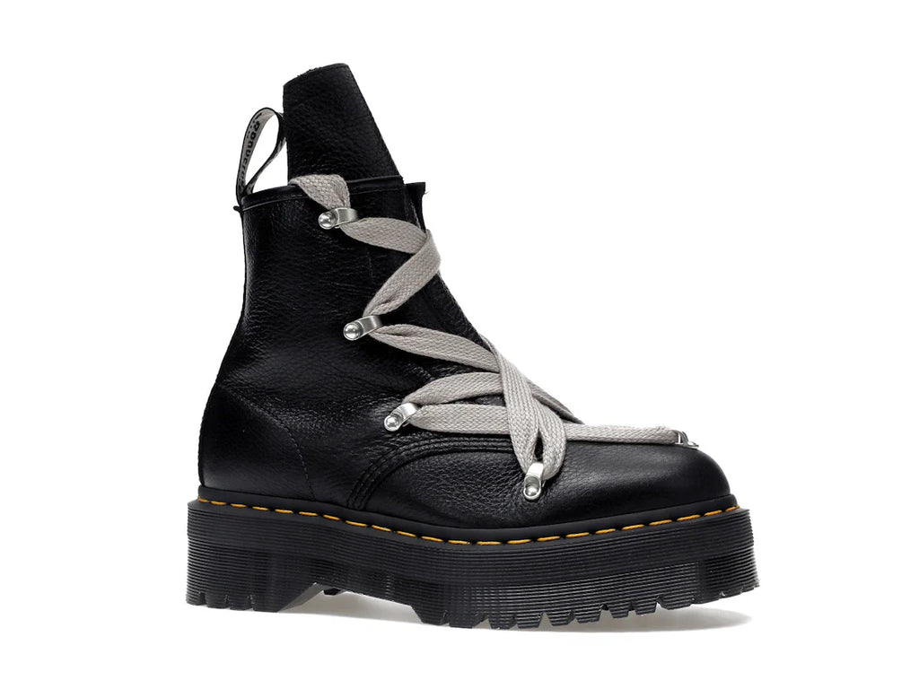 Dr. Martens 1460 Quad Ledersohle Pentagramm Jumbo Schnürstiefel Rick Owens Schwarz
