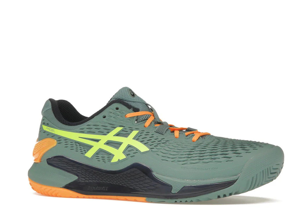 ASICS Gel-Resolution 9 Padel Celadon Sicherheitsgelb
