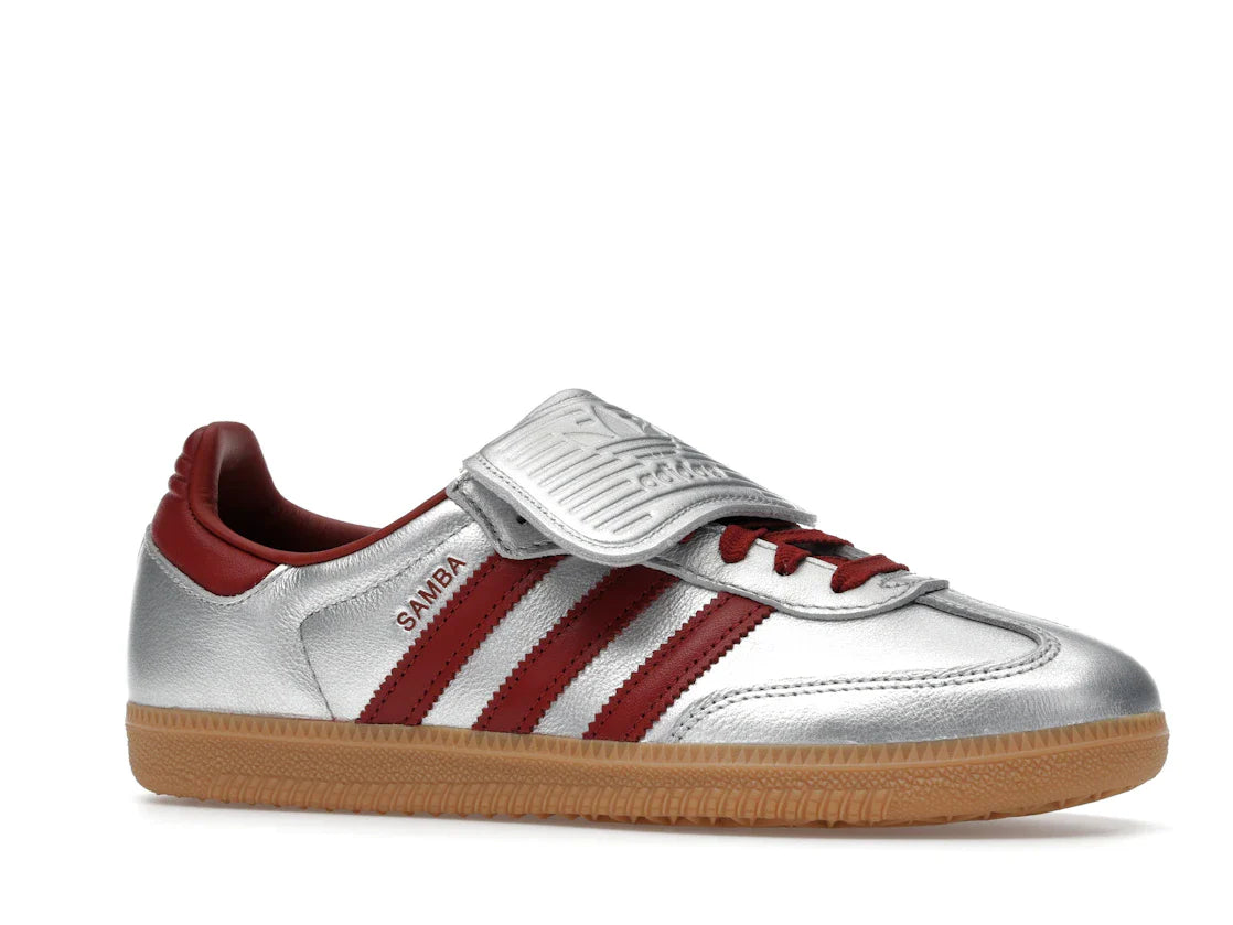 adidas Samba LT Silber Metallic Ruby Gum (Damen)