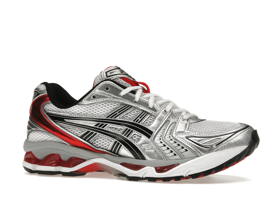 ASICS Gel-Kayano 14 Weiß Klassisches Rot