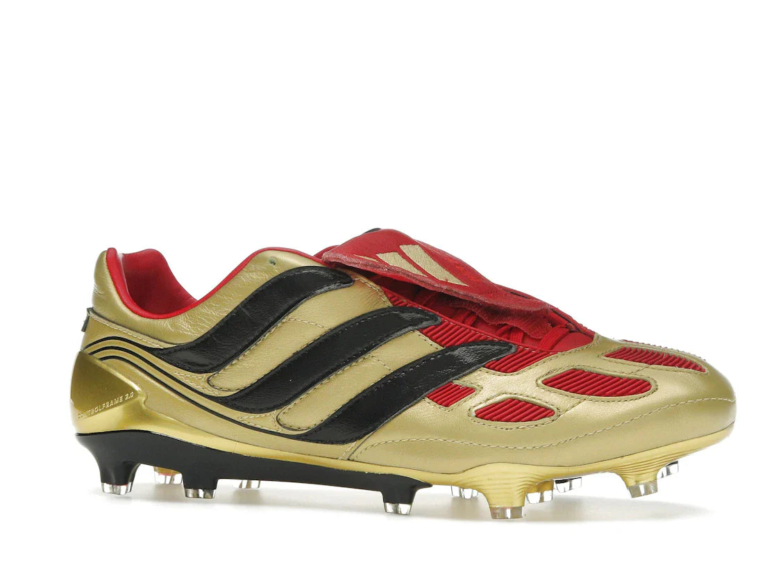 adidas Predator Precision FG Zinedine Zidane Gold Metallic Hergestellt in Deutschland