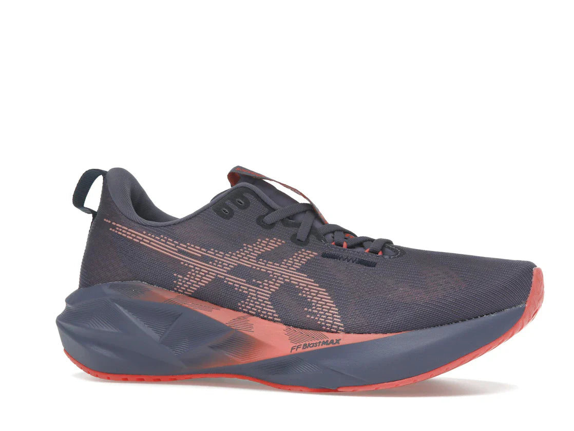 ASICS Novablast 5 Grauviolett Korallenriff
