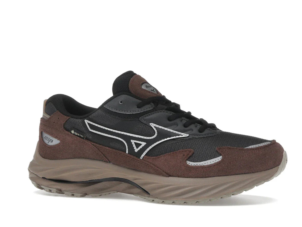 Mizuno Wave Rider Beta Gore-Tex Black Sand Chicory Coffee