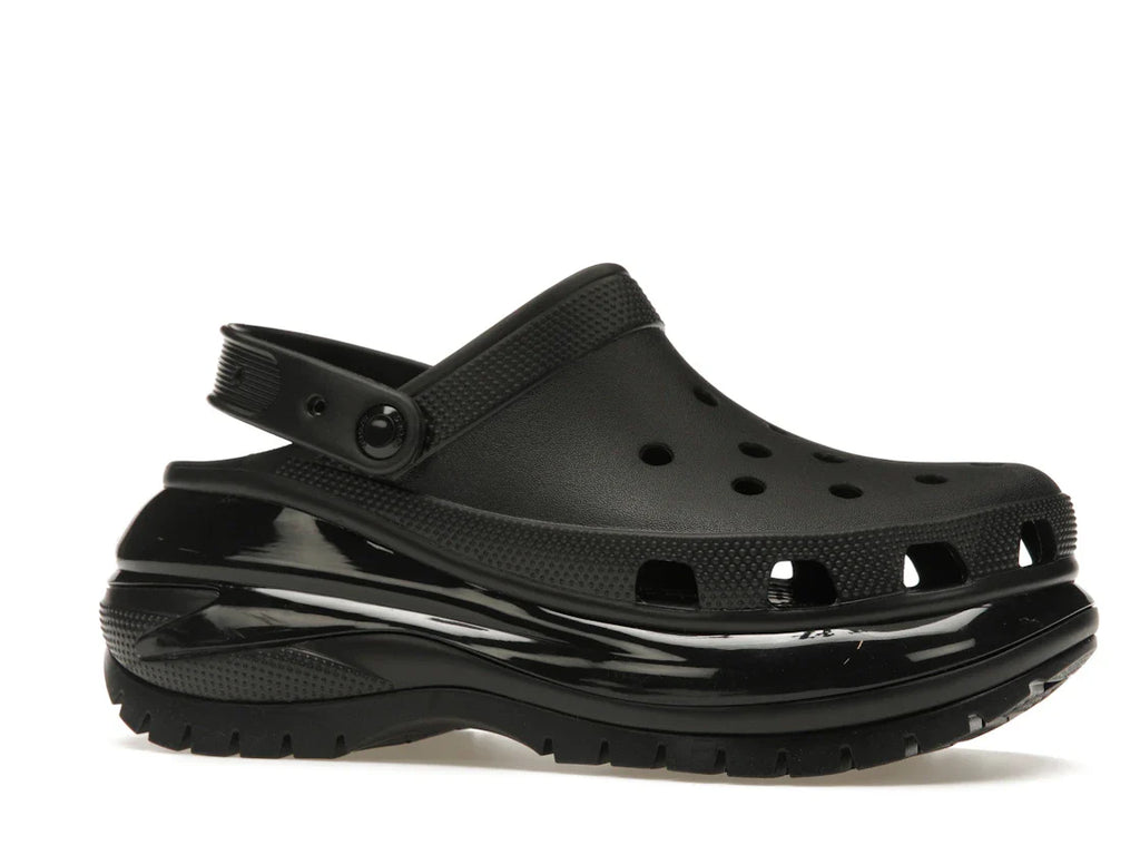 Crocs Classic Mega Crush Clog Schwarz
