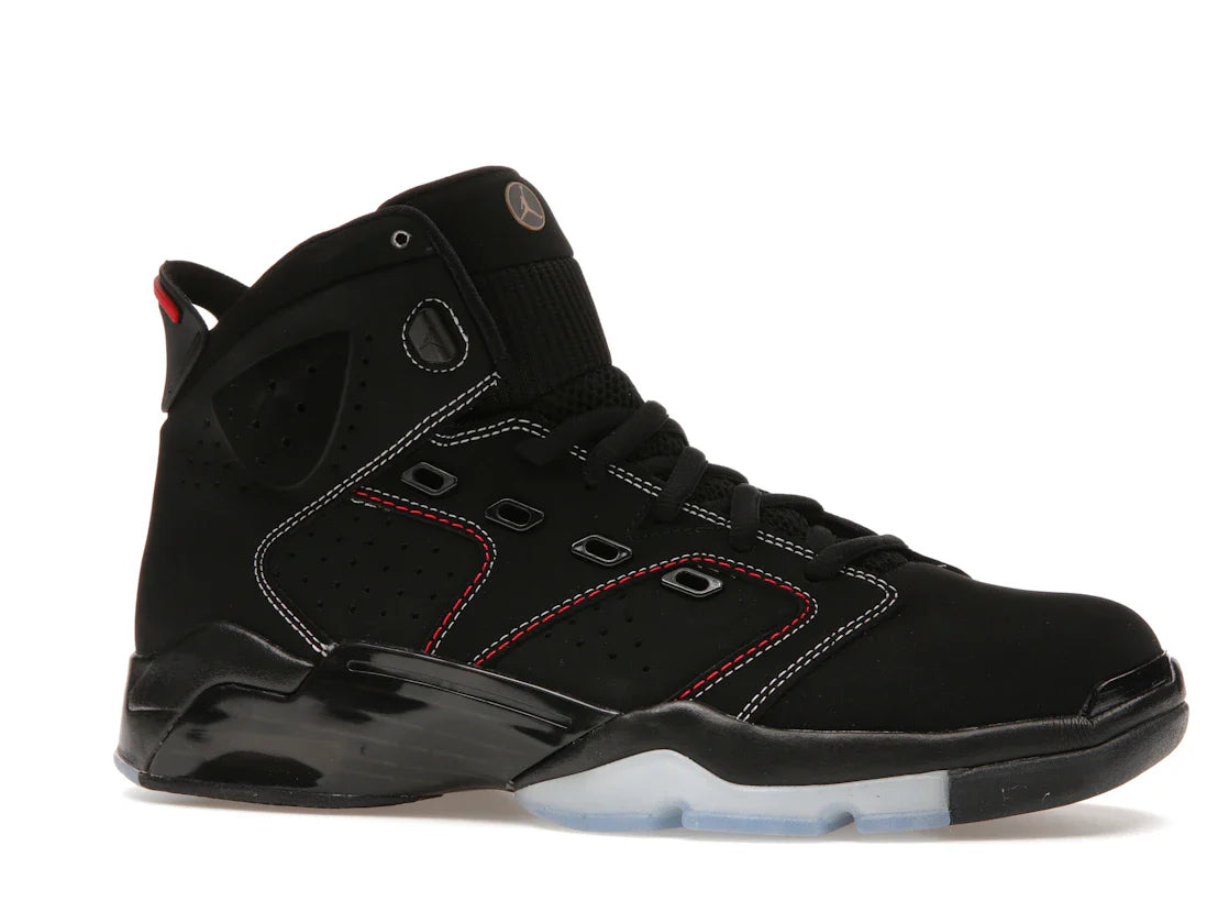 Jordan 6-17-23 Schwarz Weiß Rot Kontrastnähte