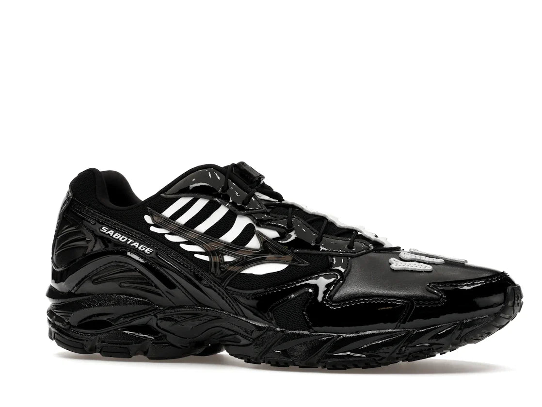 Mizuno Wave Rider 10 x Sabotage (SBTG) Schwarz Schwarz Weiß