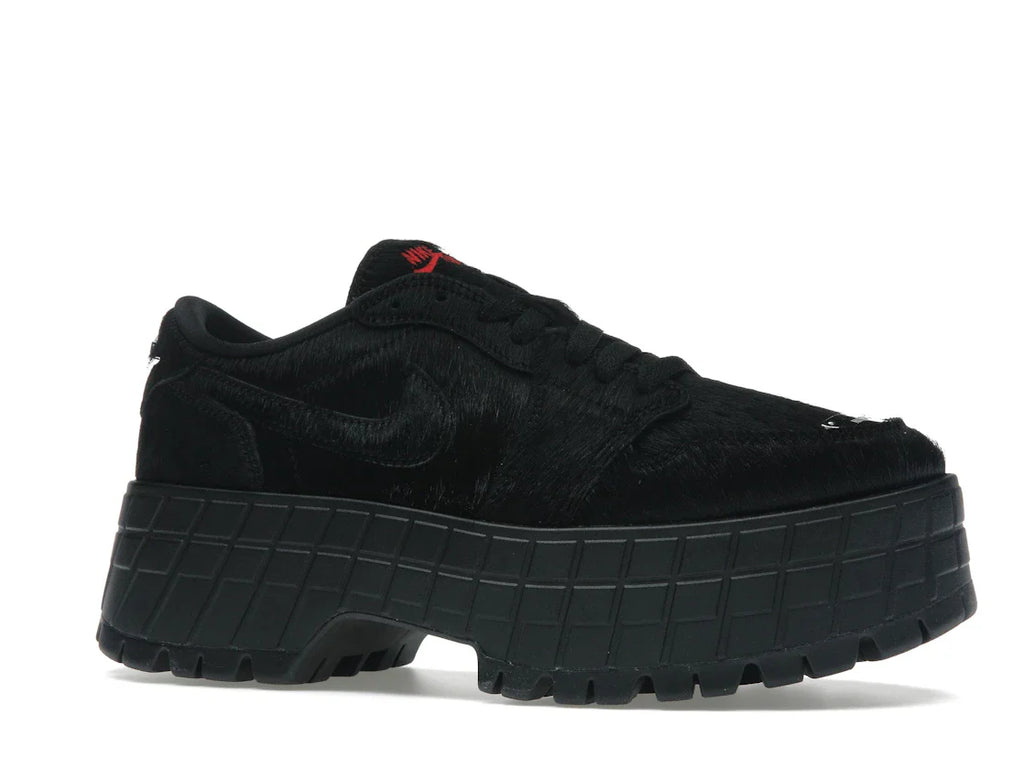 Jordan 1 Low Brooklyn Black Gym Red (Damen)