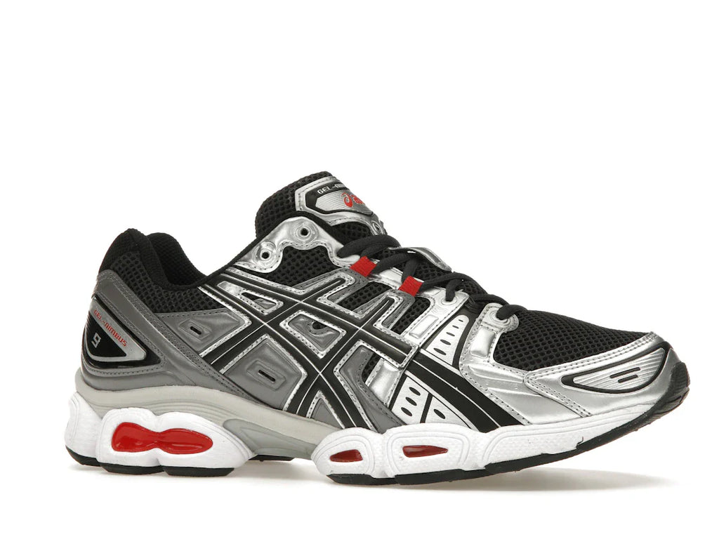 ASICS Gel-Nimbus 9 Graphitgrau Rot