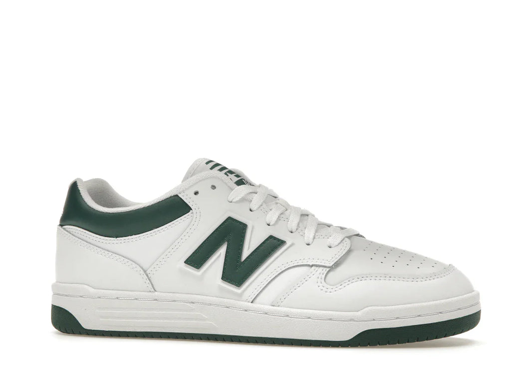 New Balance 480 Weiß Nachtsichtgrün