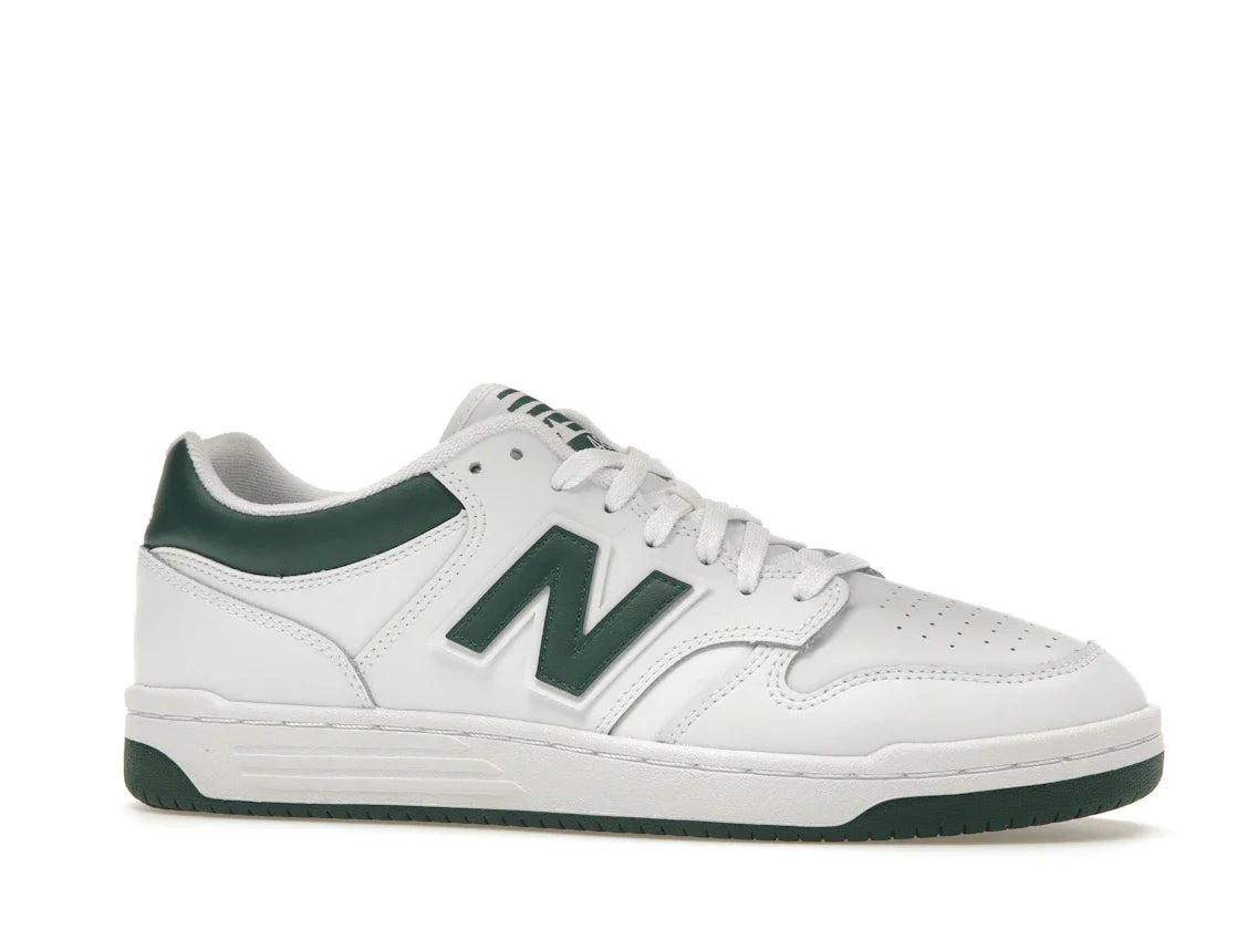 New Balance 480 Weiß Nachtsichtgrün