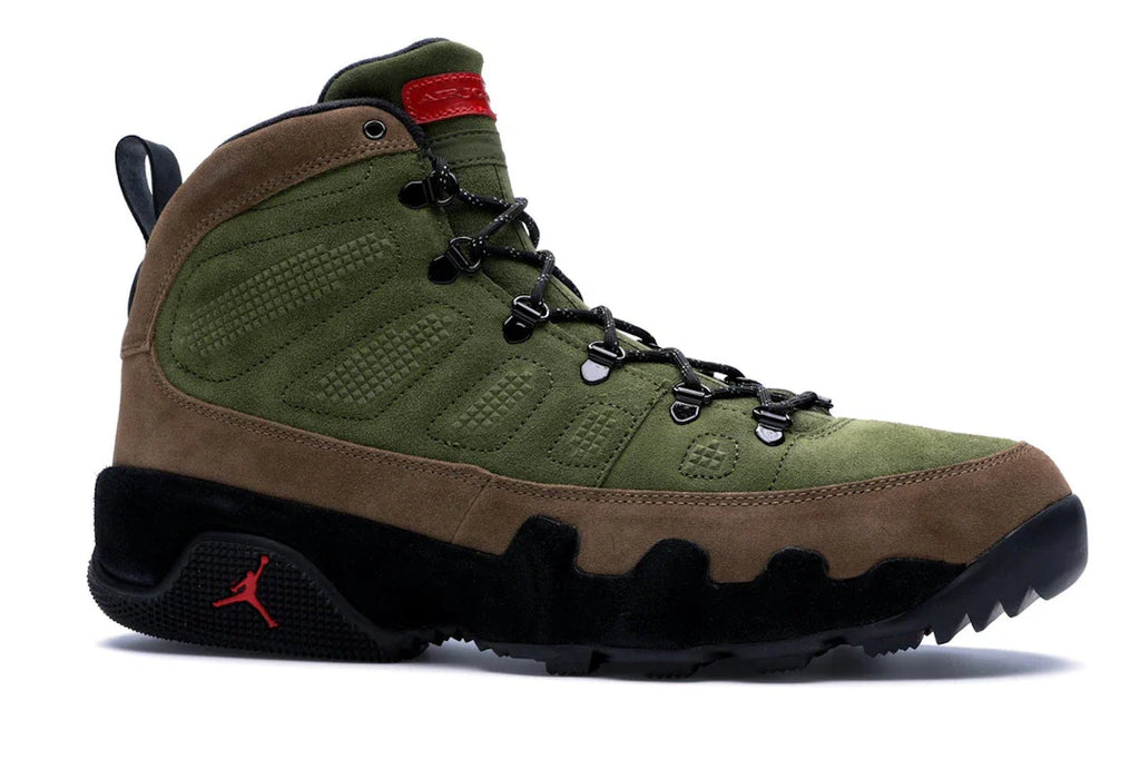 Jordan 9 Retro Boot NRG Military Brown