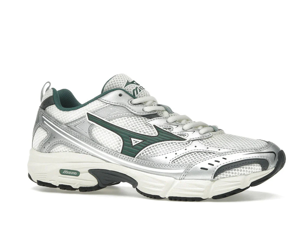 Mizuno MXR Schneeweiß Bistrogrün Silber