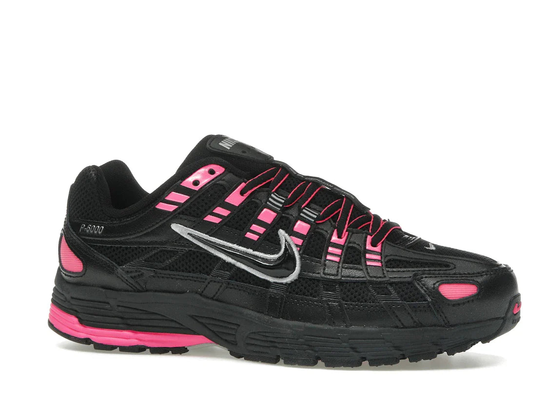 Nike P-6000 Pink Blast Metallic Silver Black
